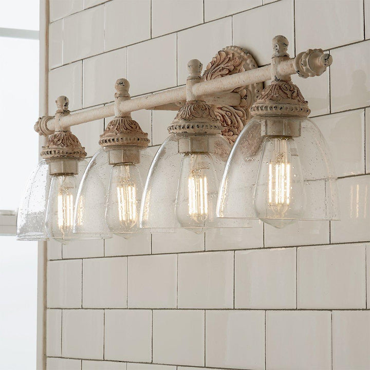 Orion Applique Murale Métal Verre Industrielle Vintage - Neutralighting