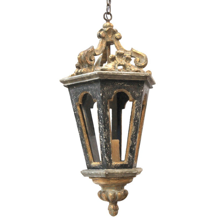 Seren Suspension Lanterne Luxe Postmoderne Élégance Bois Résine - Neutralighting