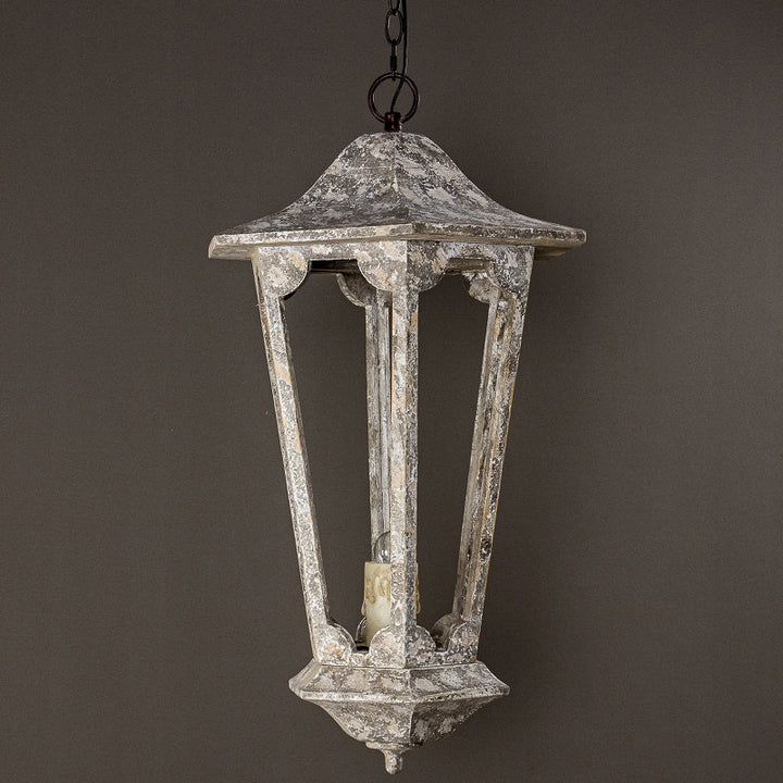 Seren Suspension Lanterne Luxe Postmoderne Élégance Bois Résine - Neutralighting
