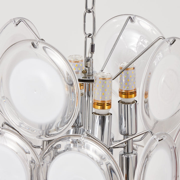 Brunelle Verre Poli Élégance Lampe Pendante - Neutralighting