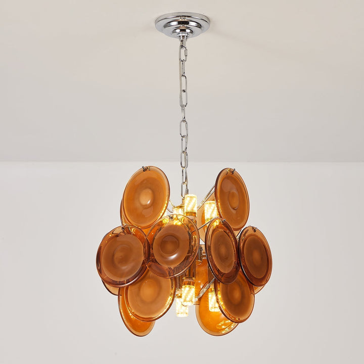 Brunelle Verre Poli Élégance Lampe Pendante - Neutralighting