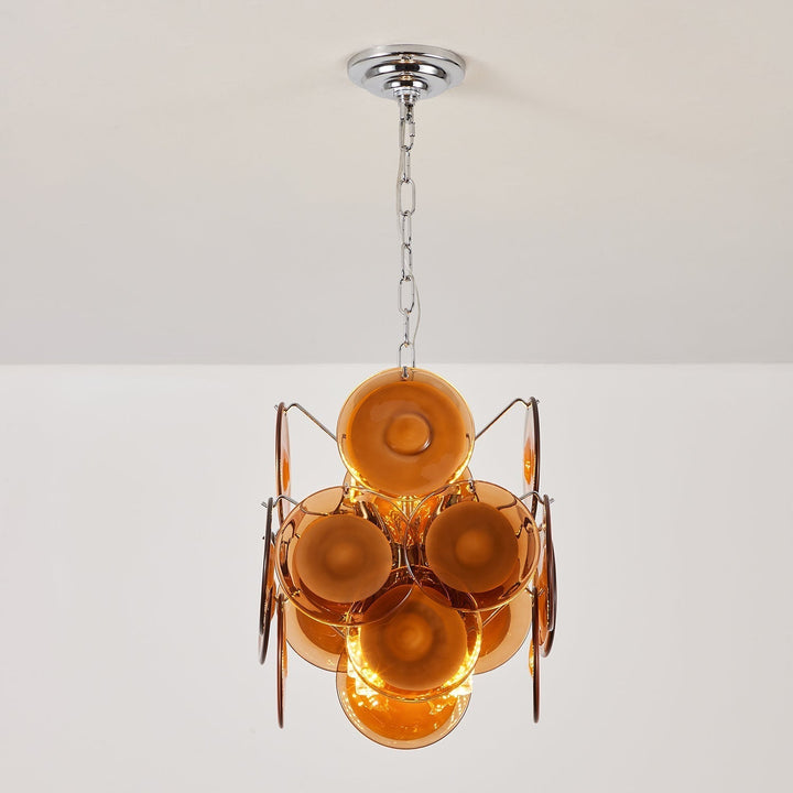 Brunelle Verre Poli Élégance Lampe Pendante - Neutralighting