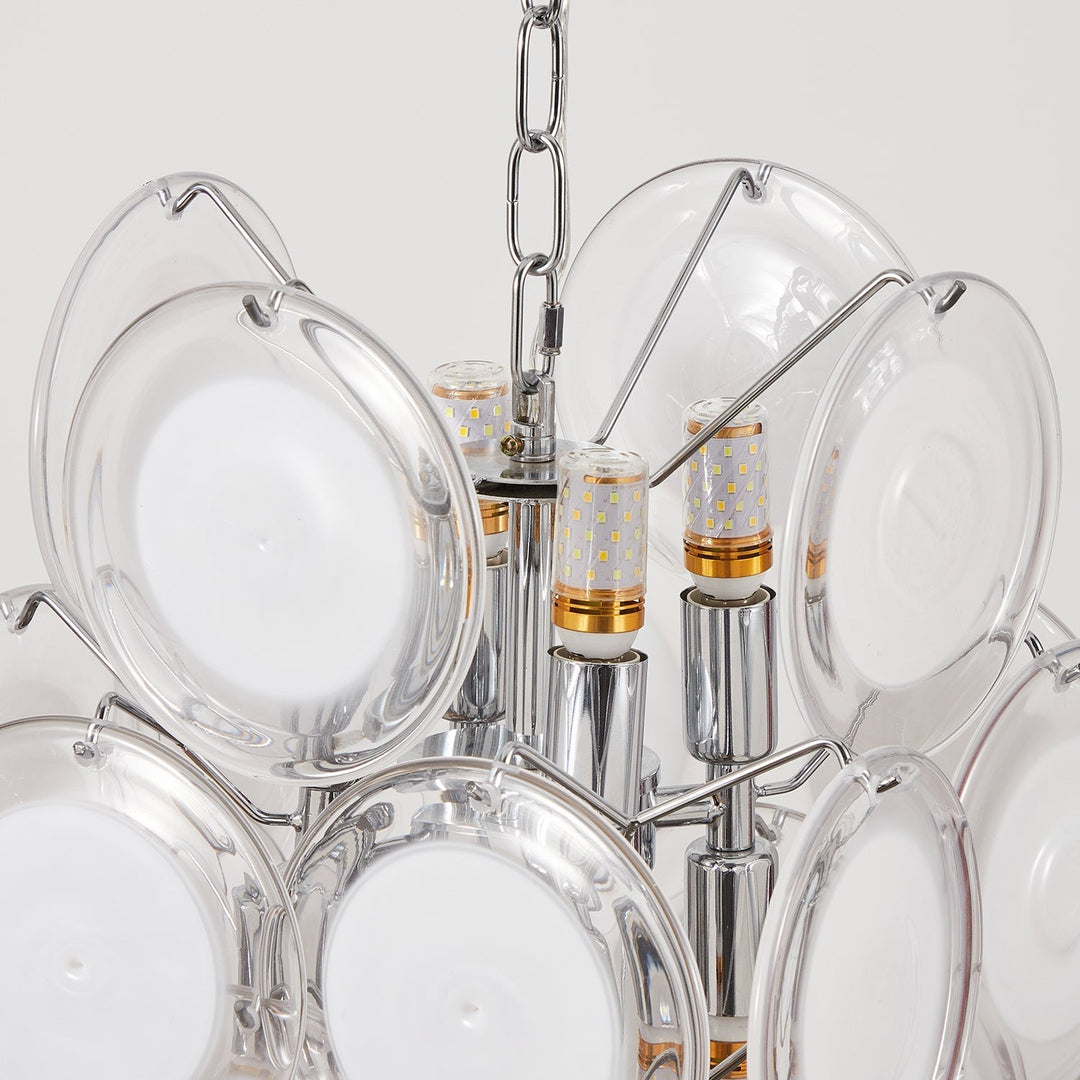 Brunelle Verre Poli Élégance Lampe Pendante - Neutralighting