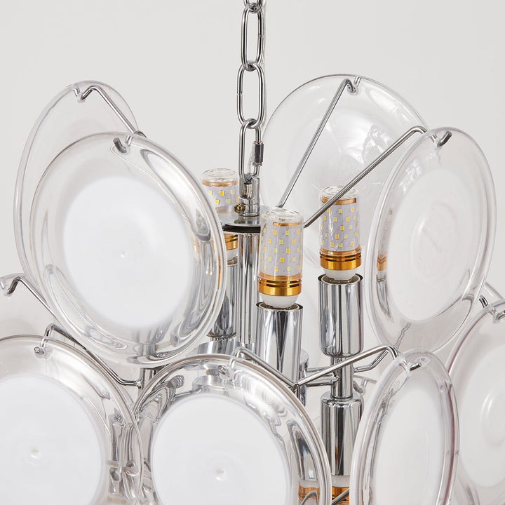 Brunelle Verre Poli Élégance Lampe Pendante - Neutralighting