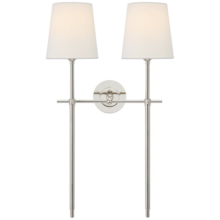 Platina Applique Murale Métal Laiton Tissu Minimaliste Moderne - Neutralighting