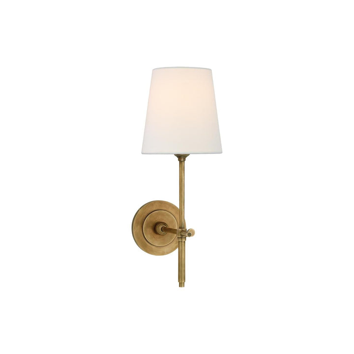 Platina Applique Murale Métal Laiton Tissu Minimaliste Moderne - Neutralighting