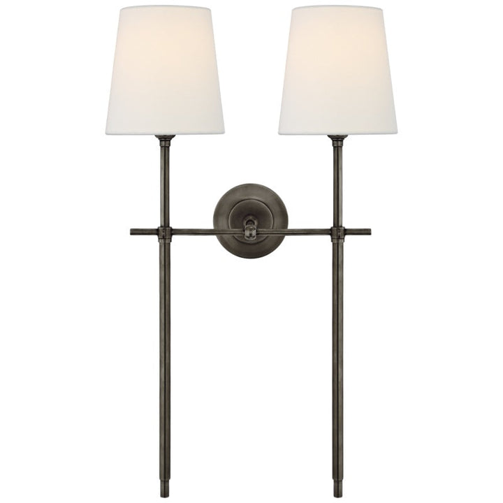 Platina Applique Murale Métal Laiton Tissu Minimaliste Moderne - Neutralighting