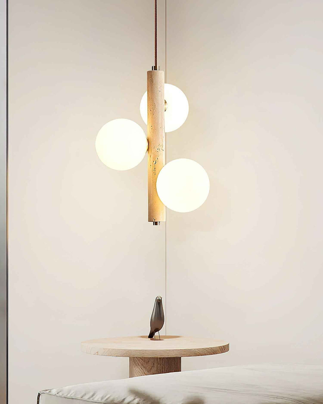 Lampe rel en Verre – Design Contemporain