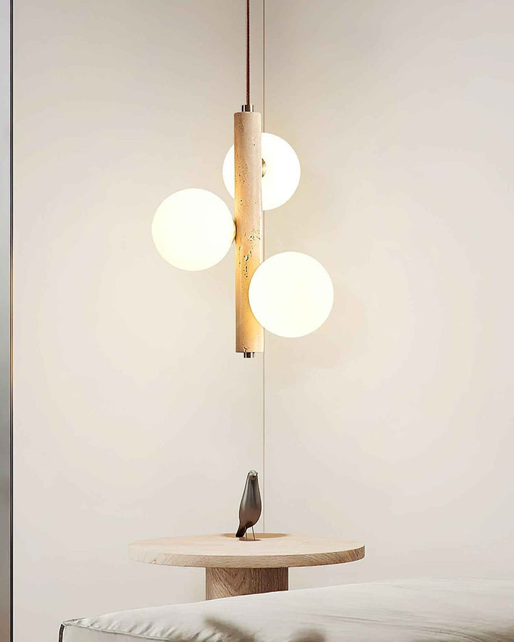 Lampe rel en Verre – Design Contemporain