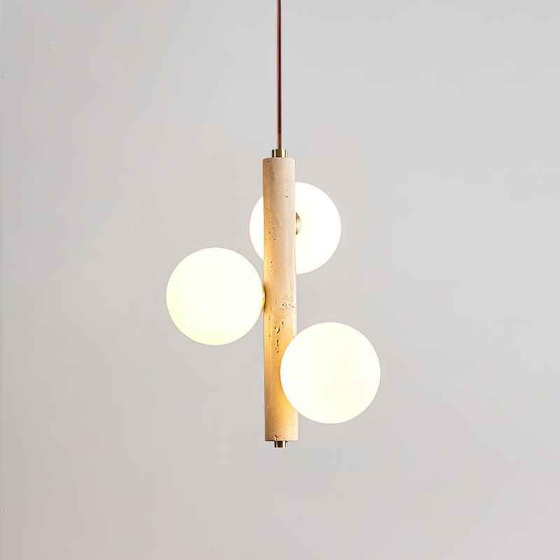 Lampe rel en Verre – Design Contemporain