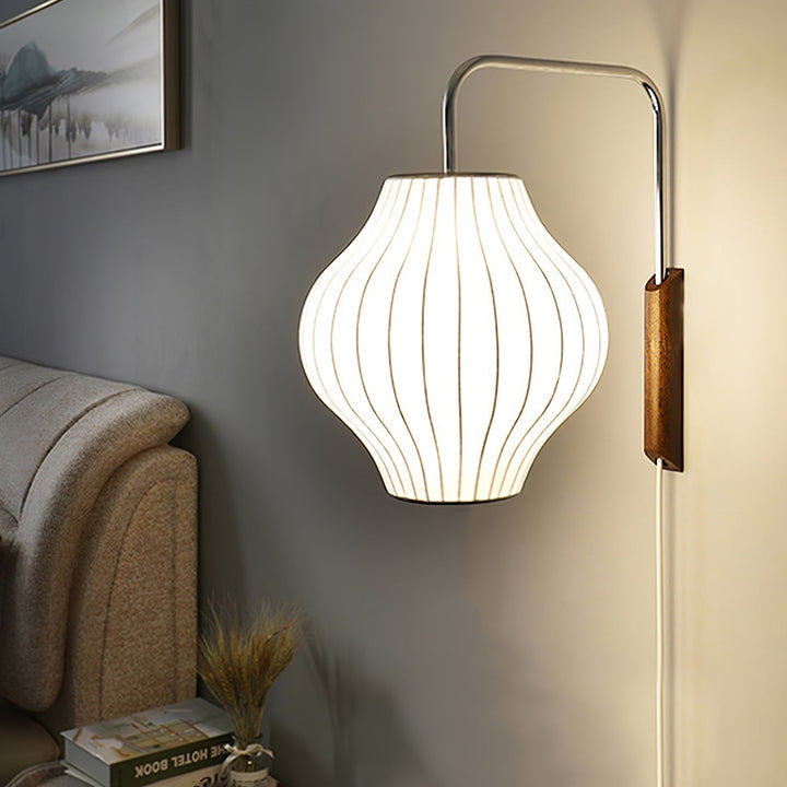 Lustra Wall Sconce Walnut Ball - Neutralighting