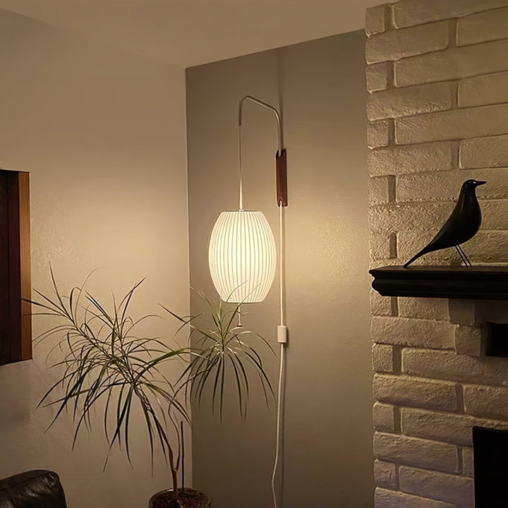 Lustra Wall Sconce Walnut Ball - Neutralighting
