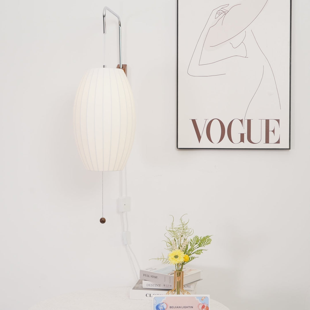 Lustra Wall Sconce Walnut Ball - Neutralighting