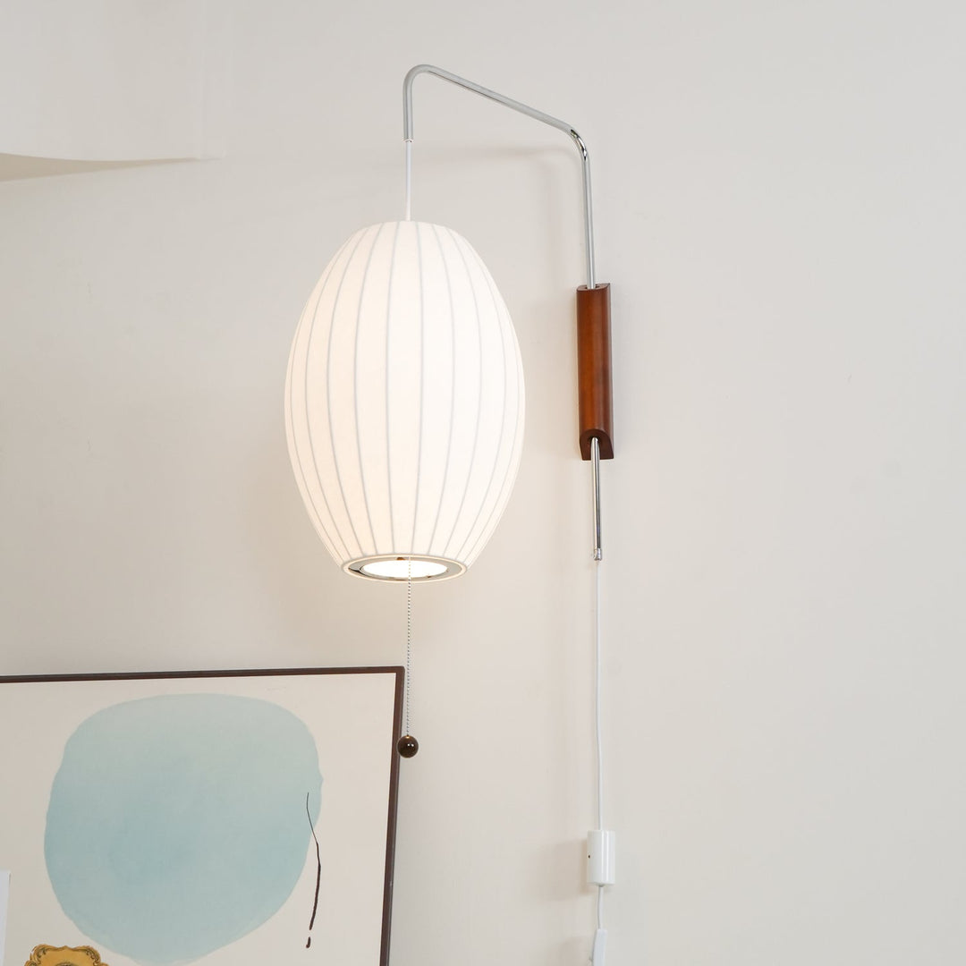 Lustra Wall Sconce Walnut Ball - Neutralighting