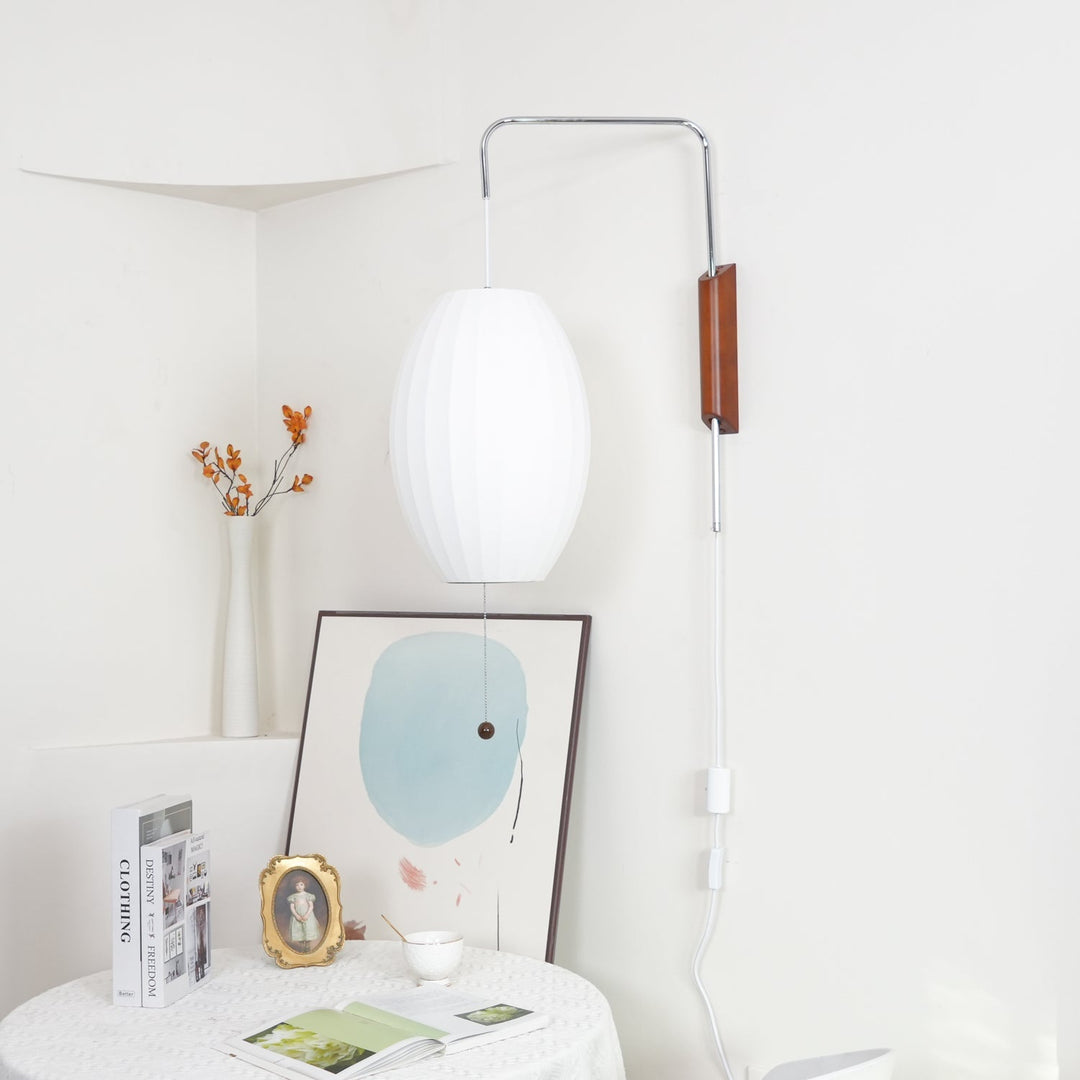 Lustra Wall Sconce Walnut Ball - Neutralighting