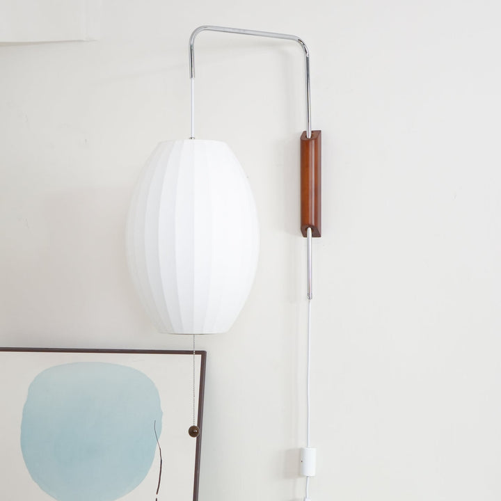 Lustra Wall Sconce Walnut Ball - Neutralighting