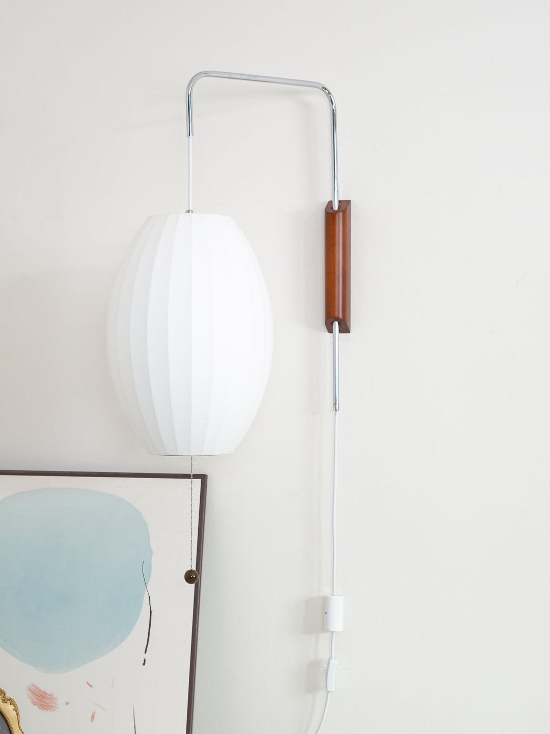 Lustra Wall Sconce Walnut Ball - Neutralighting