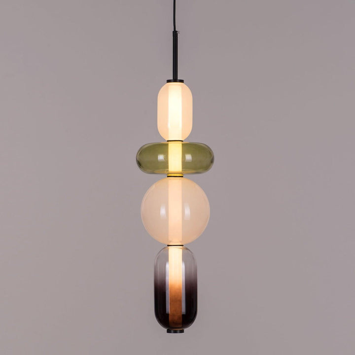 Orba Lampe Pendante en Verre Cristallisé - Neutralighting