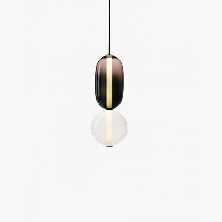 Orba Lampe Pendante en Verre Cristallisé - Neutralighting