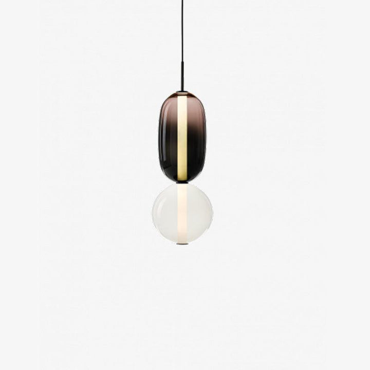 Orba Lampe Pendante en Verre Cristallisé - Neutralighting