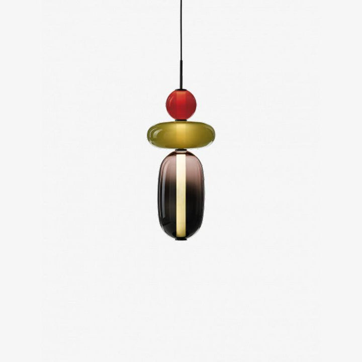 Noxic Suspension Artistique en Verre et Acrylique - Neutralighting