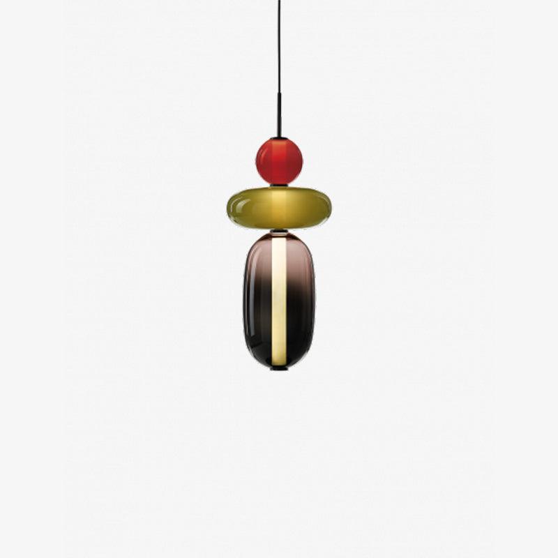 Orba Lampe Pendante en Verre Cristallisé - Neutralighting