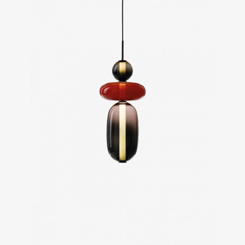 Orba Lampe Pendante en Verre Cristallisé - Neutralighting