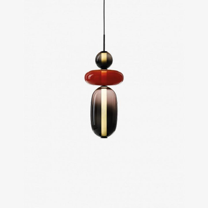 Noxic Suspension Artistique en Verre et Acrylique - Neutralighting