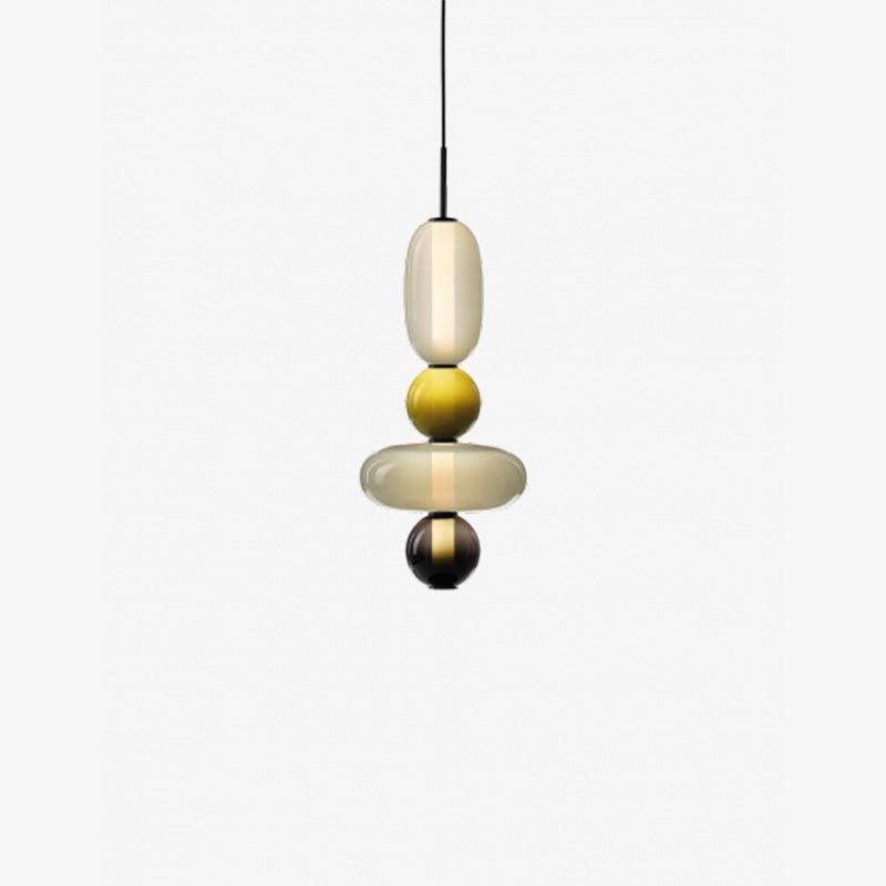 Orba Lampe Pendante en Verre Cristallisé - Neutralighting