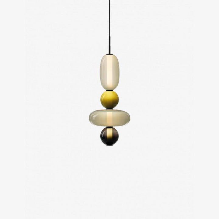 Orba Lampe Pendante en Verre Cristallisé - Neutralighting