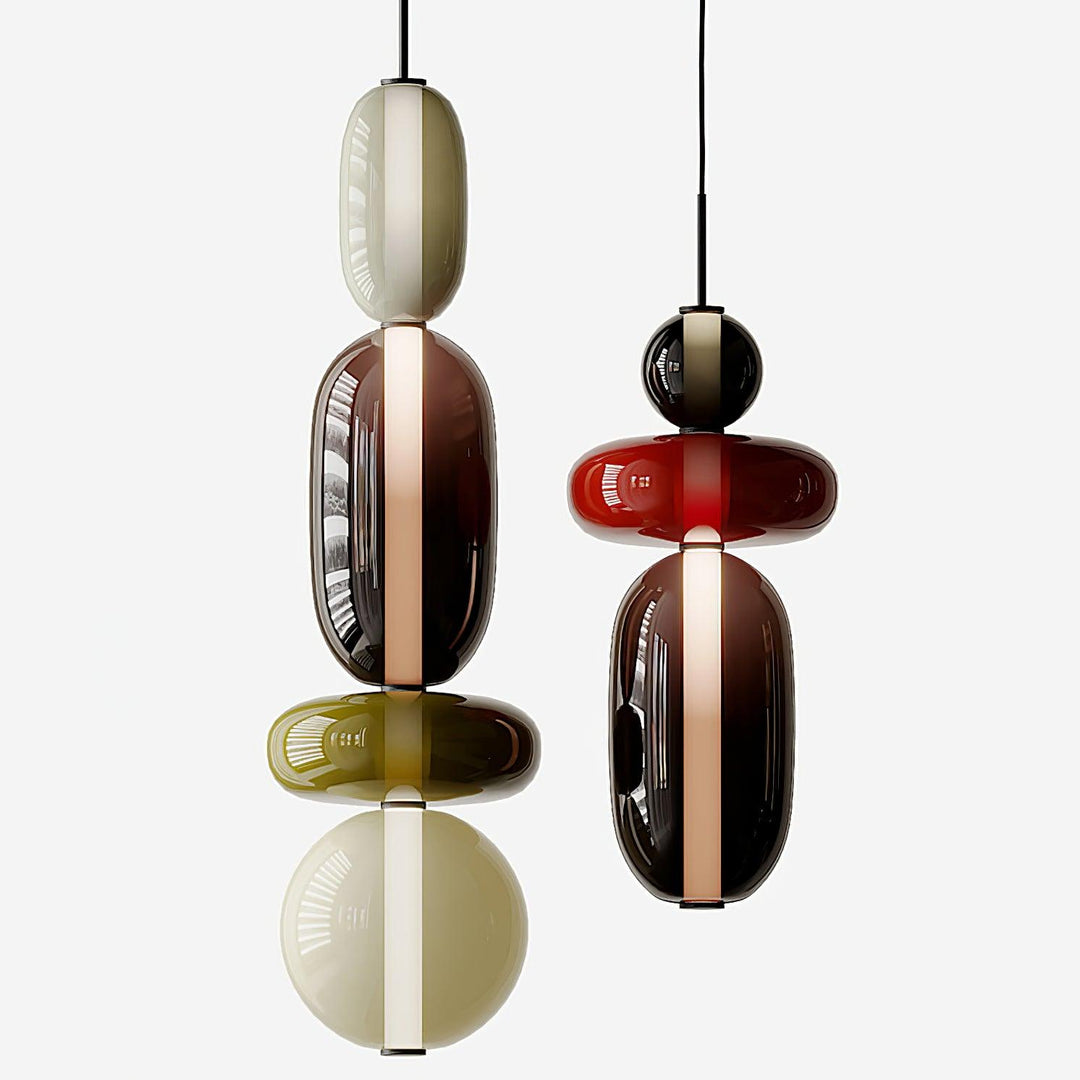 Noxic Suspension Artistique en Verre et Acrylique - Neutralighting