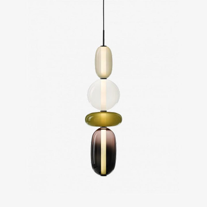 Orba Lampe Pendante en Verre Cristallisé - Neutralighting