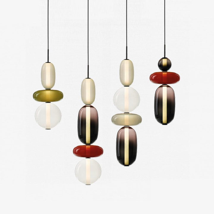 Noxic Suspension Artistique en Verre et Acrylique - Neutralighting
