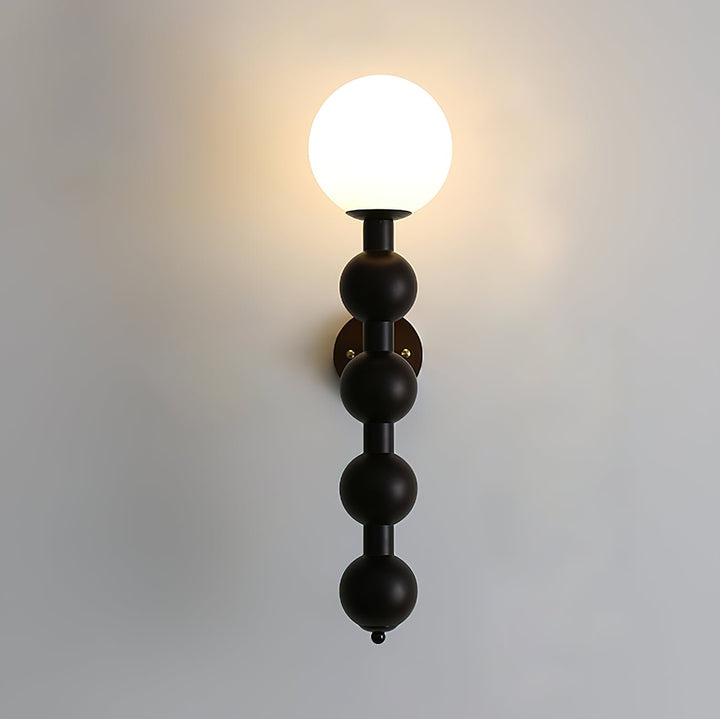 Olaeia Applique Murale Moderne Minimaliste Bubbly en Bois et Verre - Neutralighting