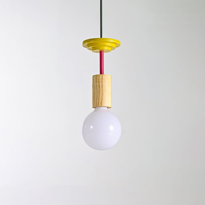 Elena Lampe Pendante Moderne en Bois - Neutralighting