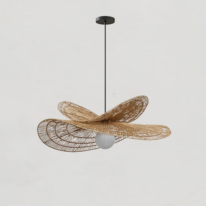 Bukolique Suspension Rotin Floraison - Neutralighting