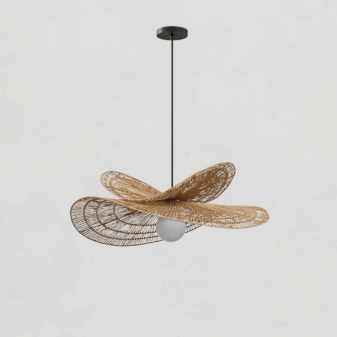 Bukolique Suspension Rotin Floraison - Neutralighting