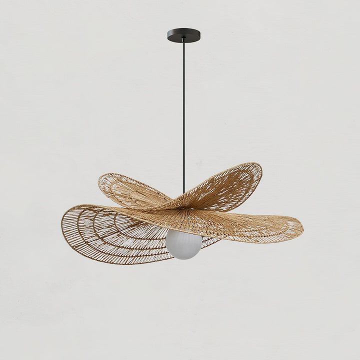 Bukolique Suspension Rotin Floraison - Neutralighting