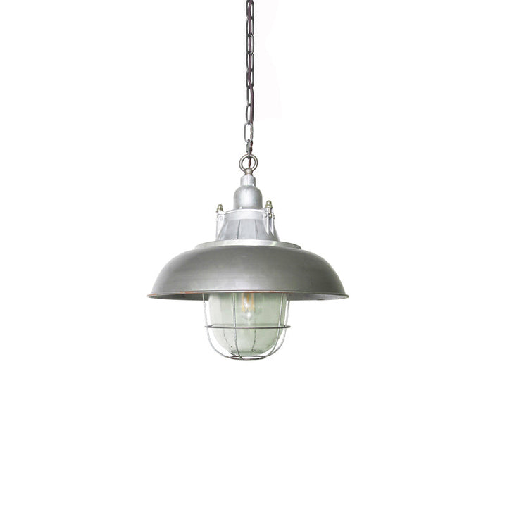 Celest Suspension Métal Verre Cage Industrielle Vintage - Neutralighting