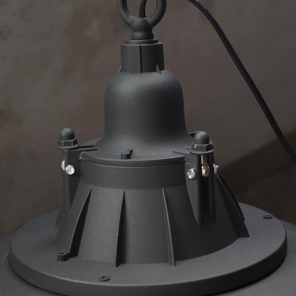 Celest Suspension Métal Verre Cage Industrielle Vintage - Neutralighting