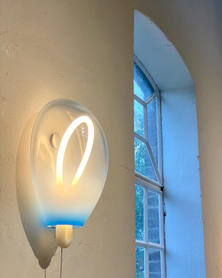 Lysolila Premium Nordic Art Glass Wall Light - Neutralighting