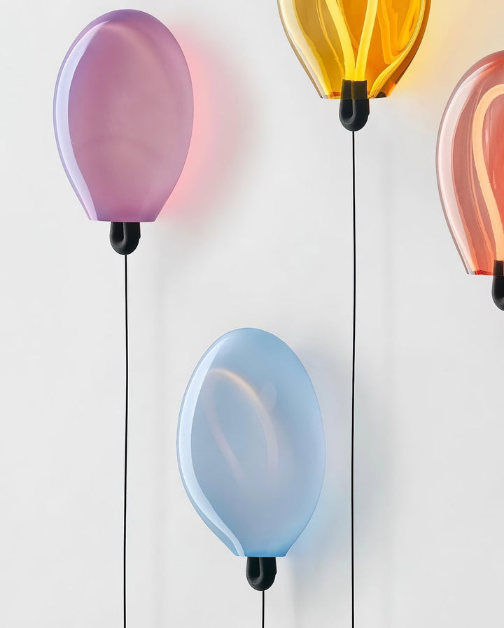 Lysolila Premium Nordic Art Glass Wall Light - Neutralighting