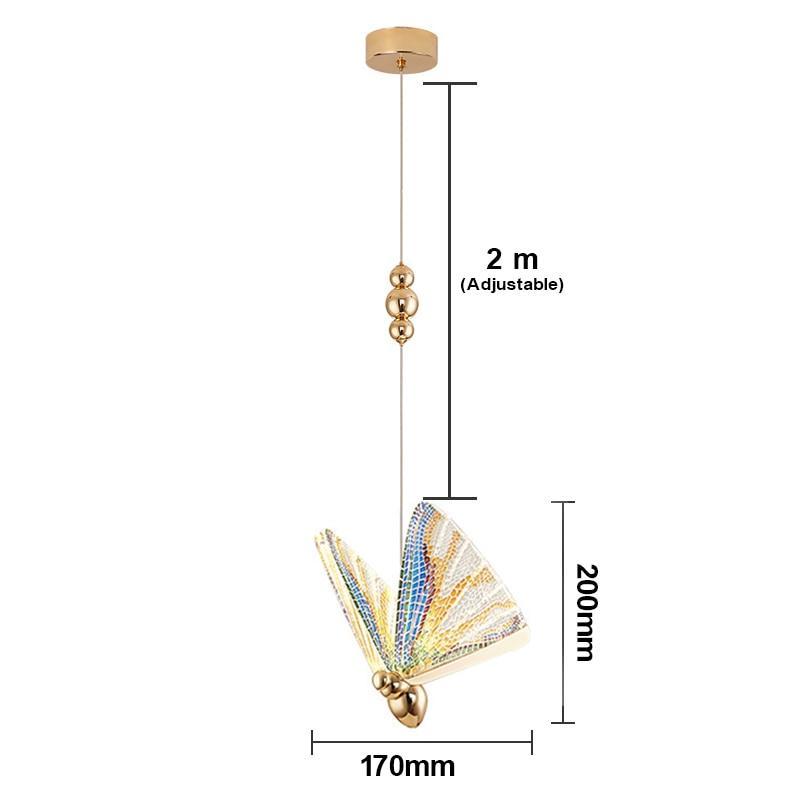Arisha Moderne Luminaires Suspension Doré Animal - Neutralighting