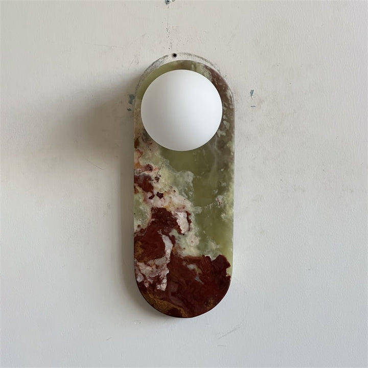 Syraeia Applique Murale Marbre Jade Minimaliste Moderne - Neutralighting