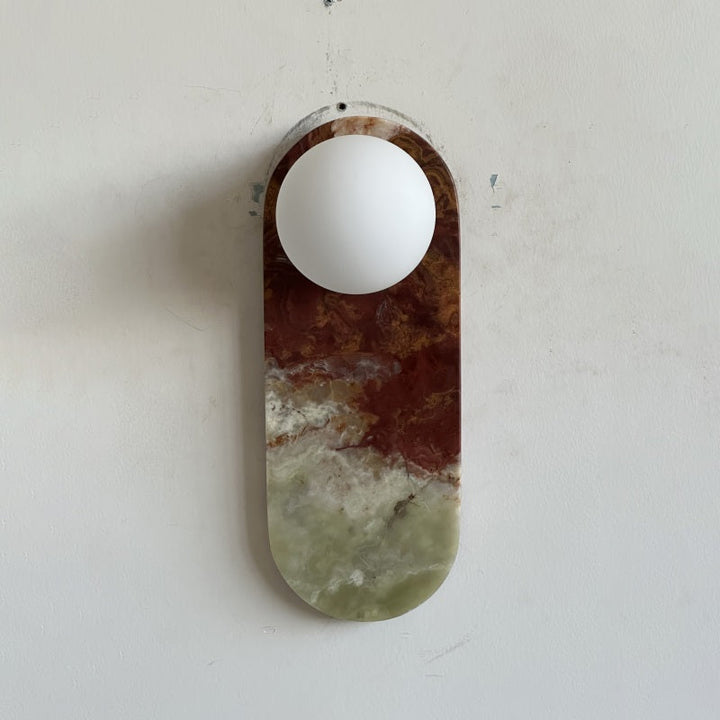 Syraeia Applique Murale Marbre Jade Minimaliste Moderne - Neutralighting