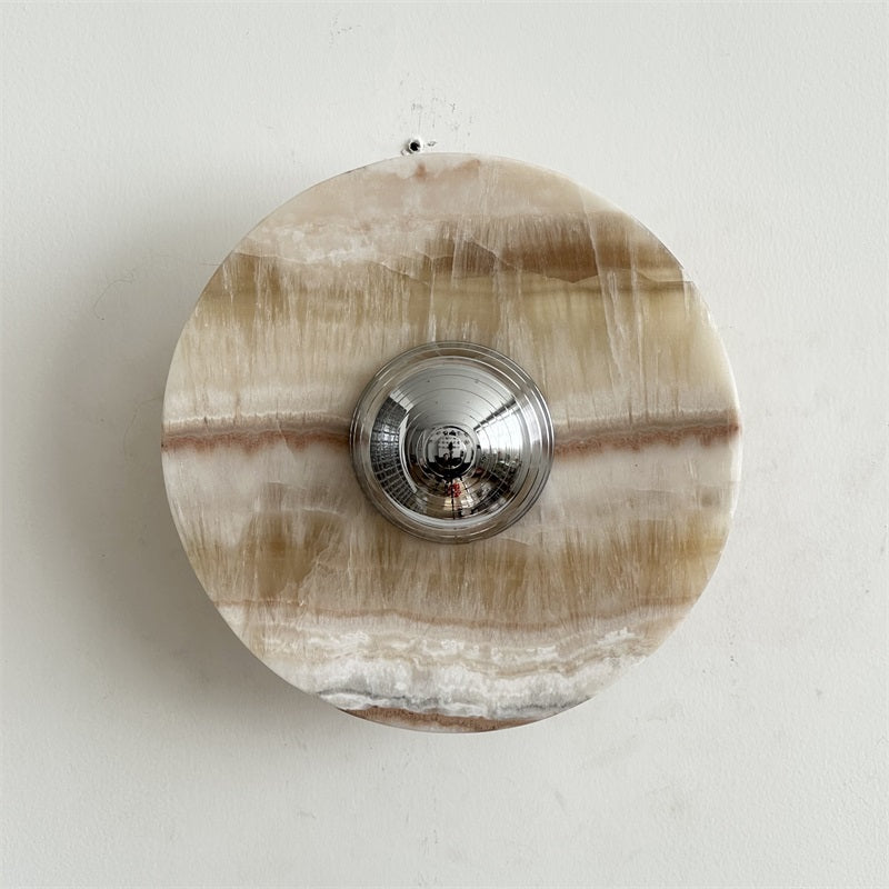 Alba Applique Murale en Chrome, Marbre et Métal Style Minimaliste Moderne - Neutralighting