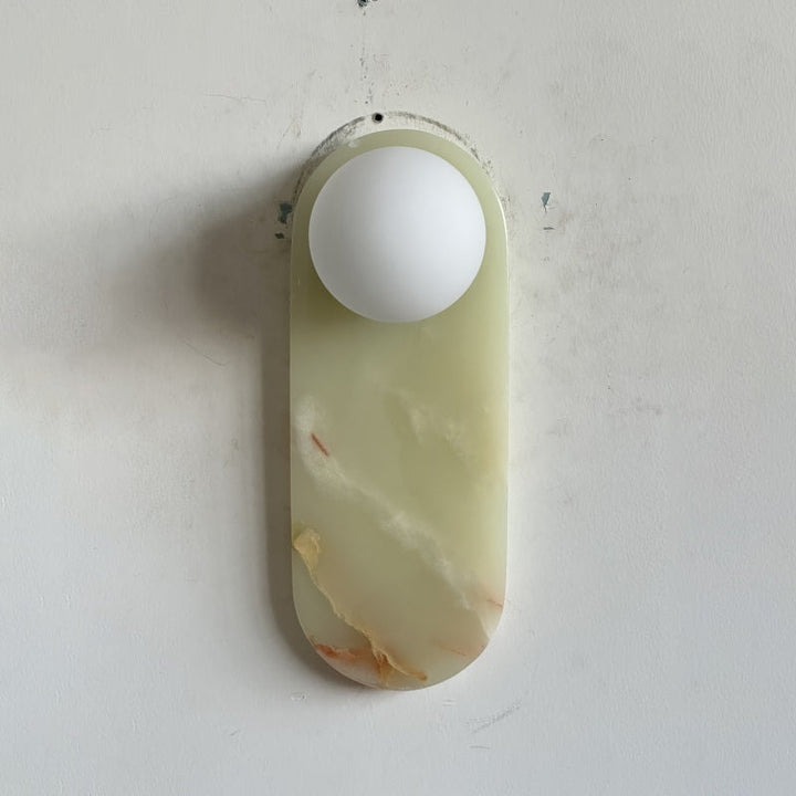 Syraeia Applique Murale Marbre Jade Minimaliste Moderne - Neutralighting