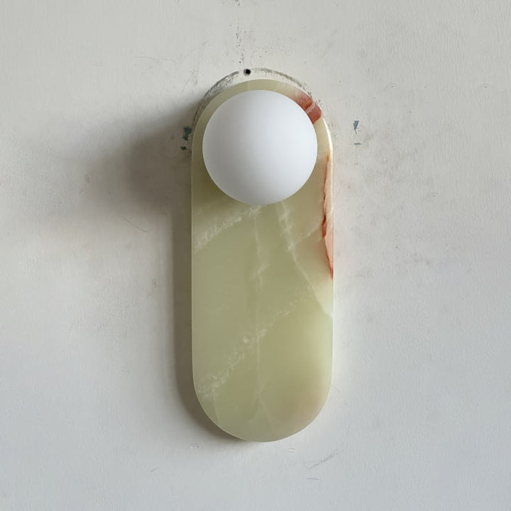 Syraeia Applique Murale Marbre Jade Minimaliste Moderne - Neutralighting