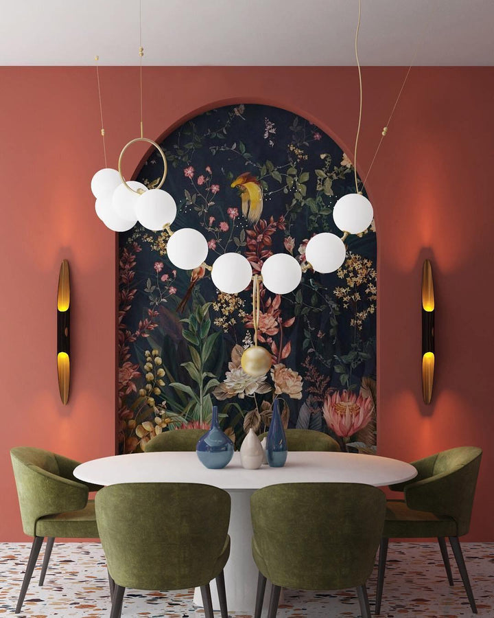 Lustra Suspension Lampe Collier en Verre - Neutralighting