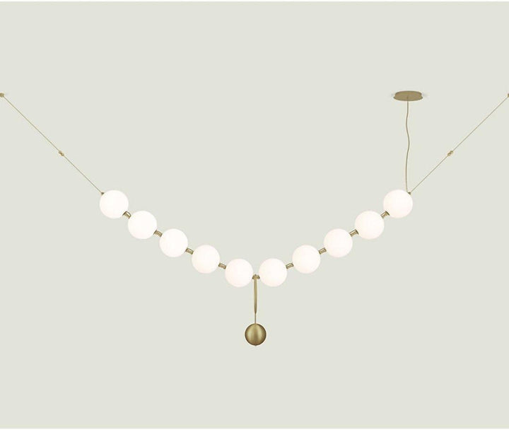 Lustra Suspension Lampe Collier en Verre - Neutralighting